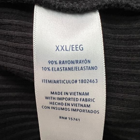 Splendid Top Womens XXL Minimalist Baselayer Stretch Career Academia Workwear - Picture 9 of 12